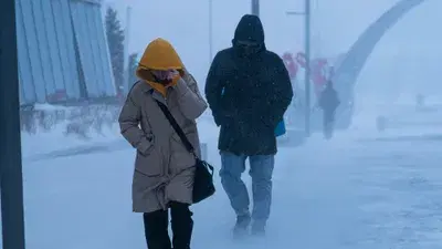 Казахстан готовится к шторму: туманы и метели ожидаются 13 декабря