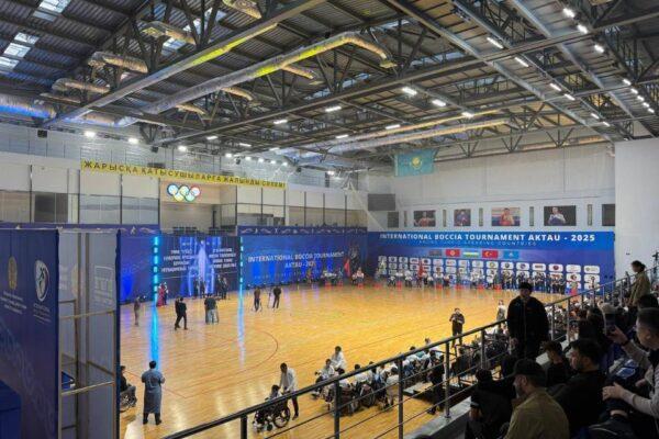 В Актау стартовал международный турнир по бочча среди тюркоязычных стран
